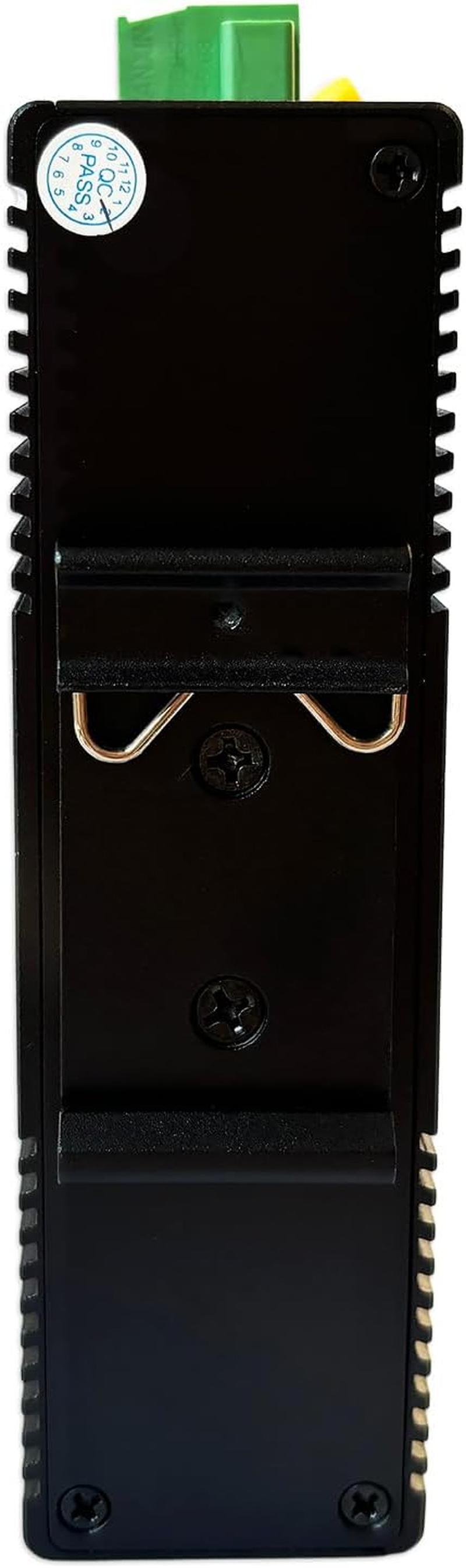 5-Port Gigabit Industrial Din-Rail Ethernet Switch, 5 Ports RJ45 10/100/1000Mbps Ethernet, Unmanaged Network Switch, 10Gbps Switching Capacity, IP40 Rated (JM-IN2054-G) image number 2