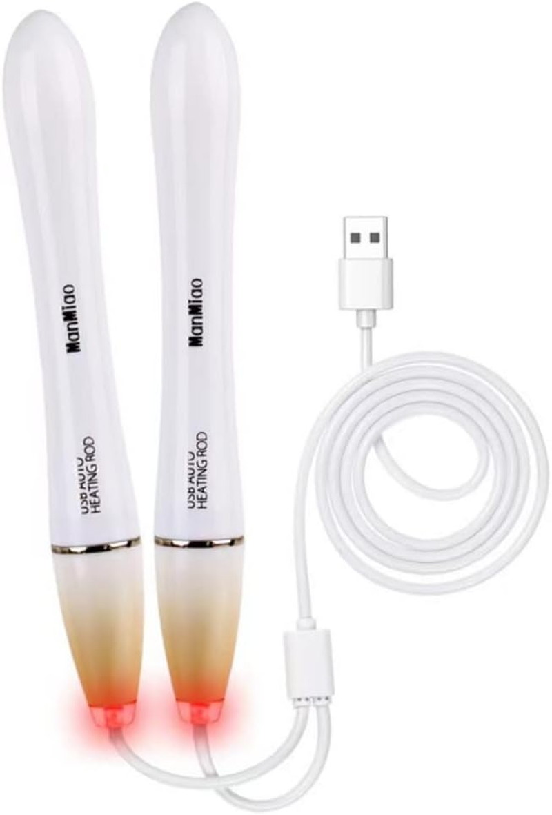 Double Space Heater LED Indicator Heater Warmer Space Heating Pad AUTO 42℃ Control Quickly Heating Portable Carry outside to Heat Tea/Coffee/Water,2 Heater in 1 Cable