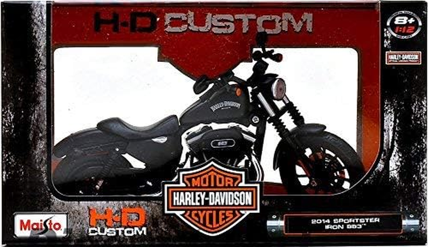 Maisto 2014 Harley Davidson Sportster Iron 883 Motorcycle Model 1/12 By, 32326/BIKE image number 3