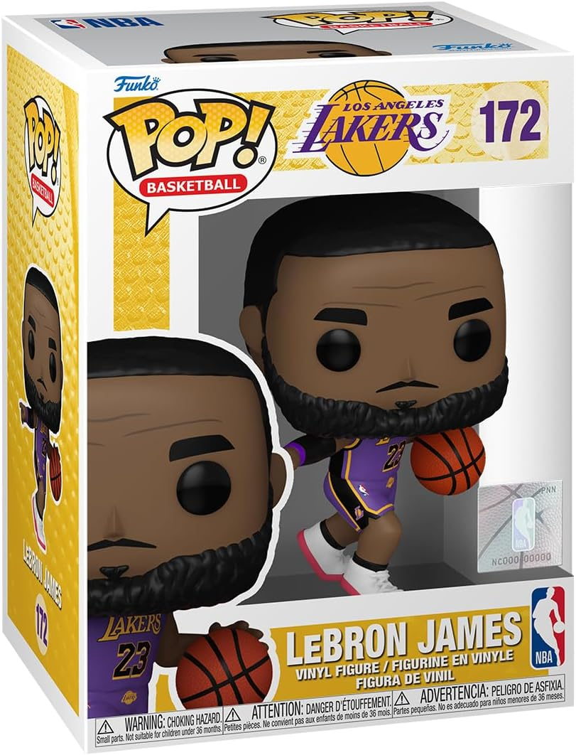 FUNKO POP! Sports NBA: Lakers -Lebron James image number 5
