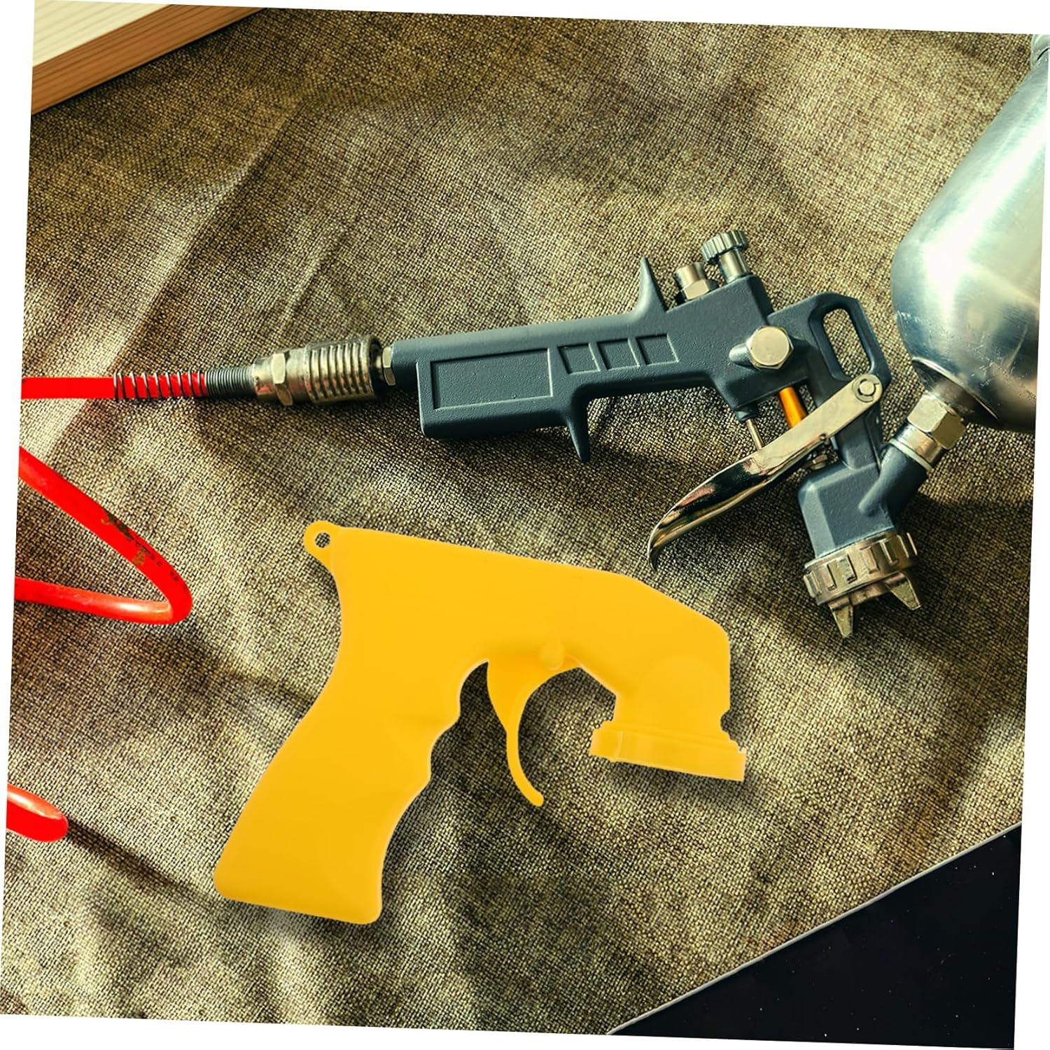 VINTORKY Car Paint Sprayer Handle Replacement Ergonomic Spray Tool for Automotive and Furniture Lightweight Design for Easy Portability Construction for -Term Use