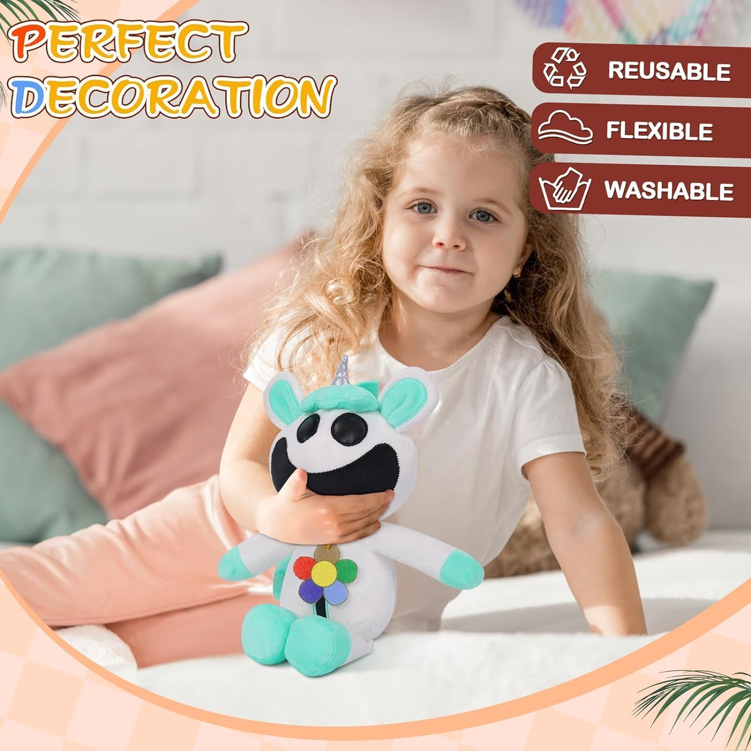 Smiling Critters Plush Toy (3PCS)