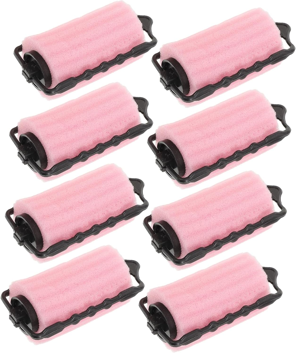 8Pcs Sponge Hair Curlers Small 3.5Cm Diameter Soft Foam Hair Rollers Self-Holding Sleep-Friendly Curling Tool for Home and Salon Styling image number 2