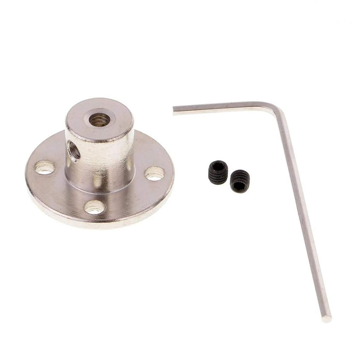 Tooloflife 4/5/6.35/8/10/12/14Mm Rigid Flange Coupling Motor Guide Shaft Coupler Motor Connector image number 1