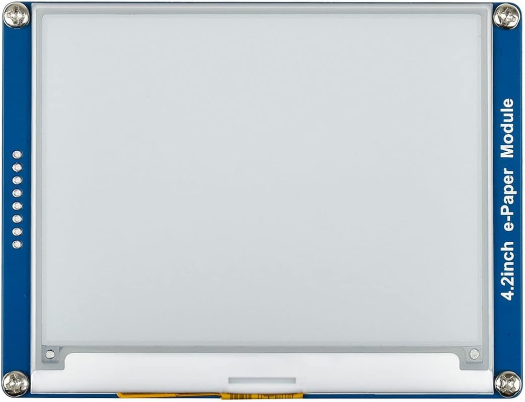 Waveshare 4.2Inch E-Ink Display Module Communicating via SPI Interface E-Paper with Embedded Controller for Raspberry Pi