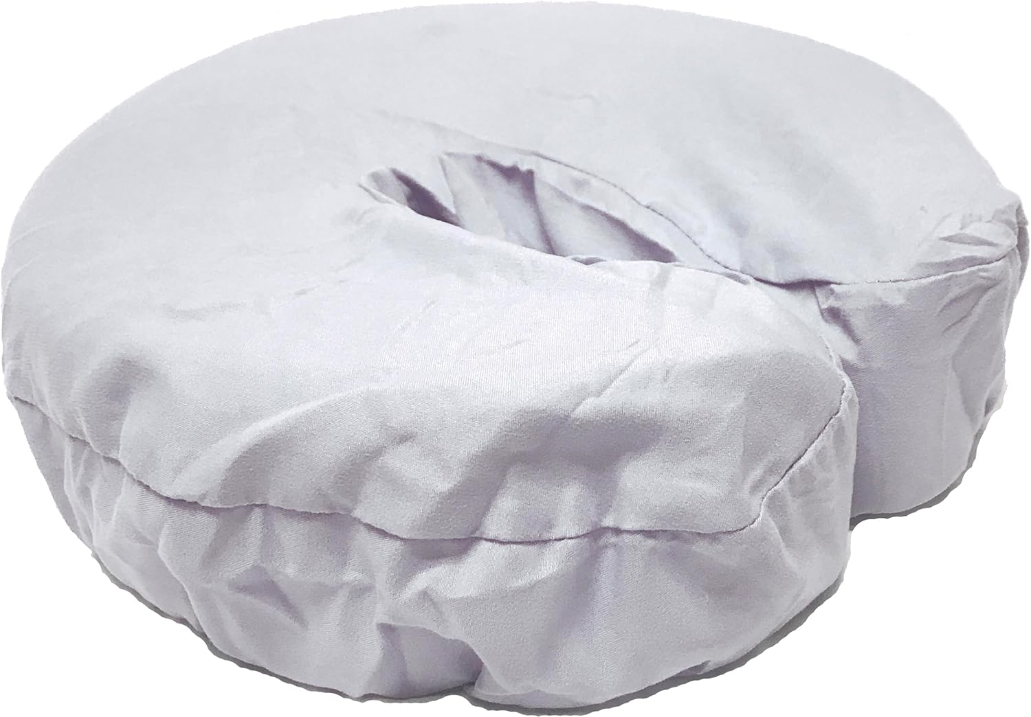 Therapist'S Choice&reg; Premium Deluxe Microfiber Massage Table Face Cradle Covers, 4Pcs per Package (Light Gray) image number 6