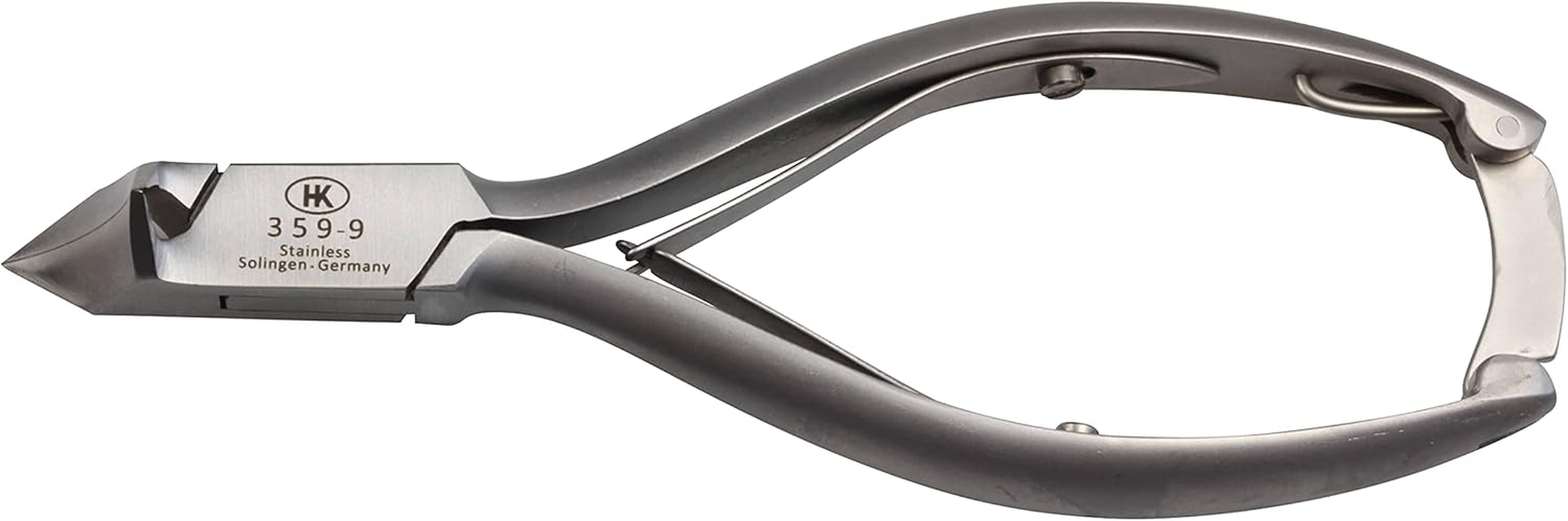 HK Manicure by Hans Kniebes - 14 Cm Head Cutter Nail Clippers with Leather Cover - Stainless Head Cutter from Solingen image number 4