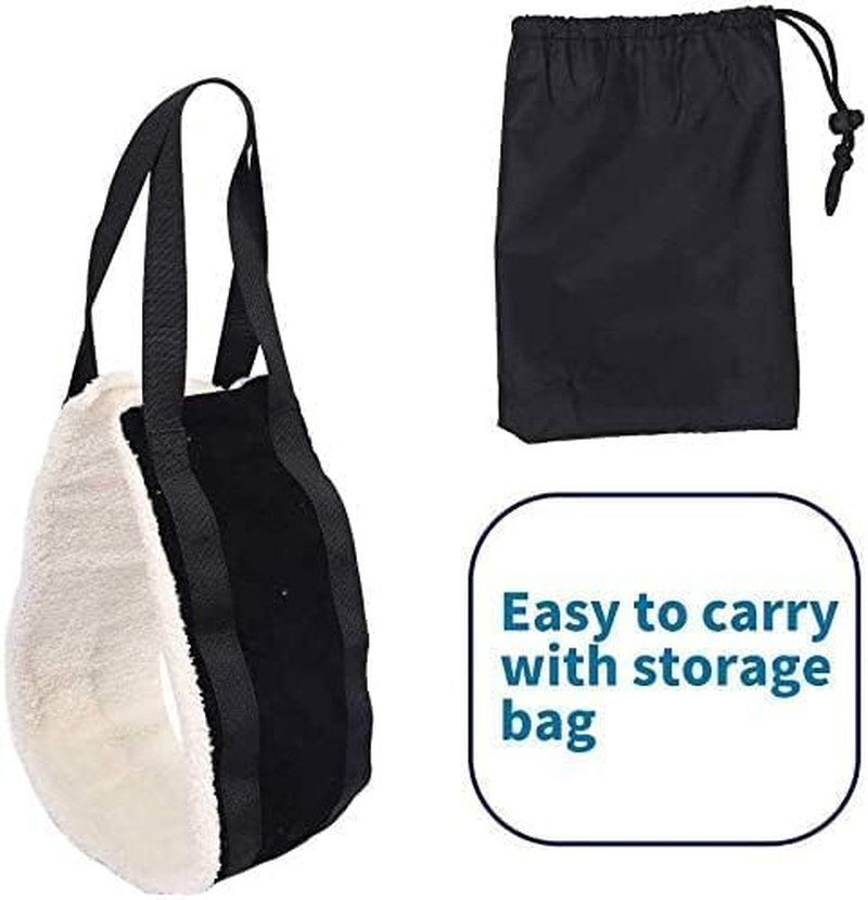 Dog Sling for Large Dogs 30-120 Lbs | Soft Lift Support Harness for Back Legs & Hip | Helps Senior/Disabled Dogs with Arthritis, ACL Surgery Recovery & Mobility Aid (Black) image number 3