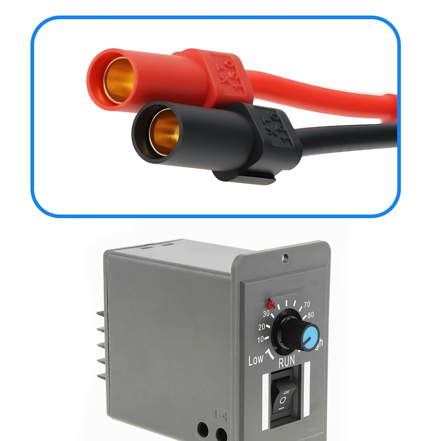 Ecsing XT90 Male to XT150 Sm- Sm+ Adaptor 75Mm 12AWG for Charger Speed ​​Controller Charging Cable Battery image number 2