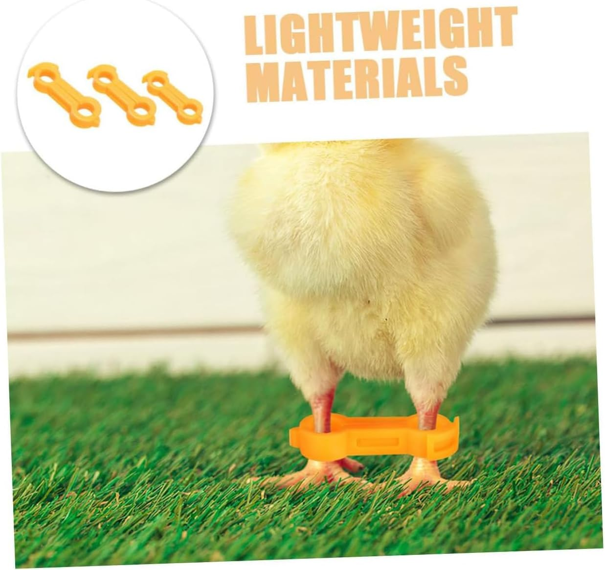 Lexziuo 9PCS Chick Leg Support Brace, Adjustable Bird Leg Alignment Tool for Splayed Leg Fixing on Baby Chicks Ducklings Poultry Small Birds image number 5