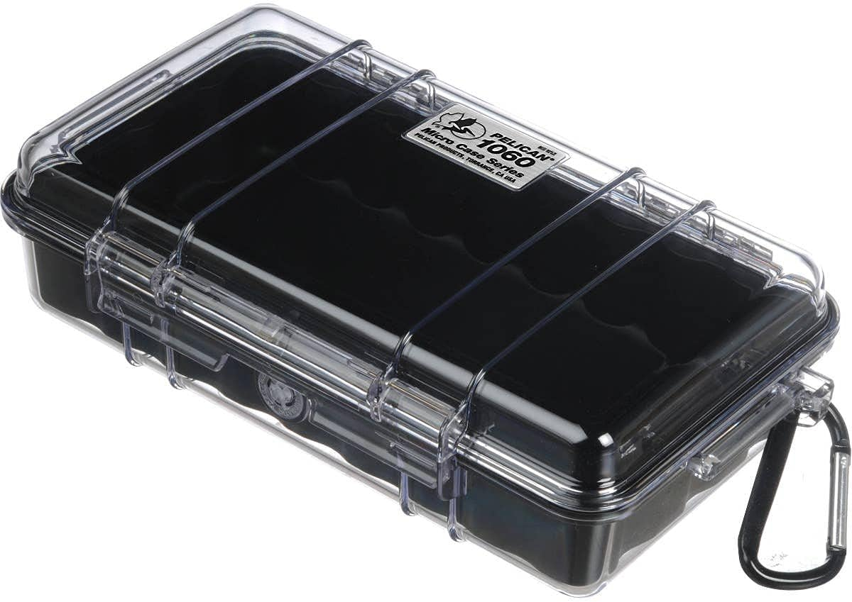Pelican 1060 Micro Case (Black/Clear) image number 1