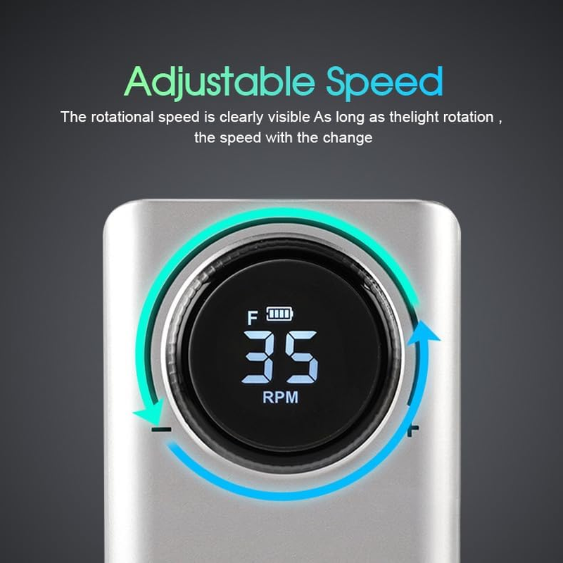 Tootoo 35000RPM Portable Nail Drill Machine Rechargeable E File Fits Manicure Pedicure (Silver) image number 6