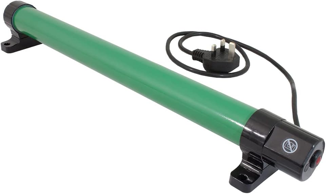 Lighthouse ECOH-080 ECOHEAT 80W Greenhouse Heater | Temperature Control | Eco-Friendly | Quiet Heater for Garden Workshop, Garage, Warehouse. 608Mm, Green image number 1