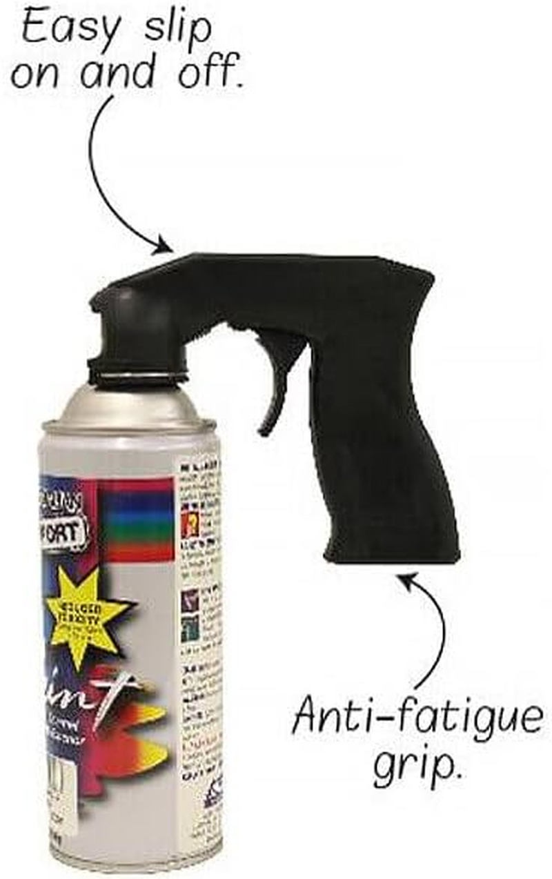 LEDON Anti-Fatigue Grip Aerosol Spray Painting Can Gun Handle W/Full Grip Trigger