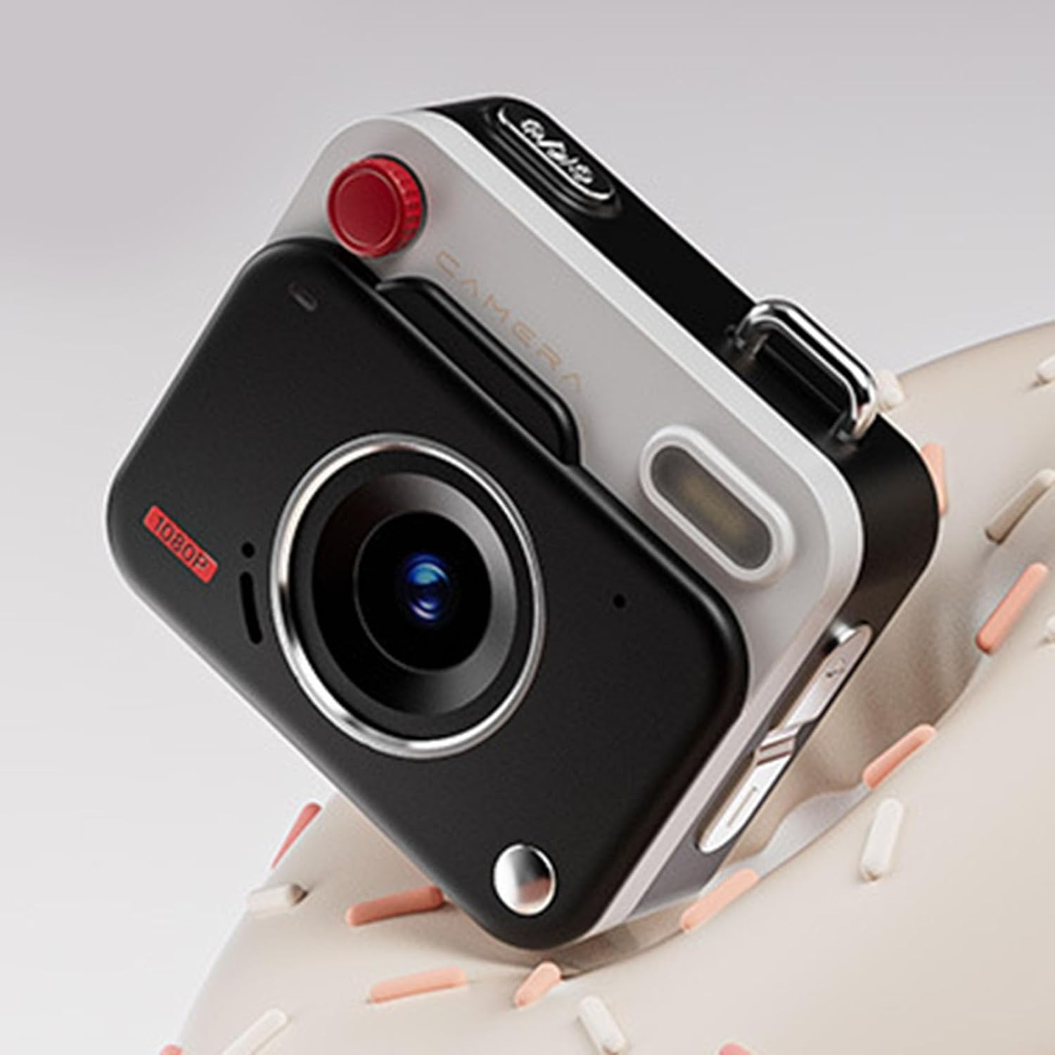 Plyisty Mini Digital Camera, 1080P 48MP Point and Shoot Small Camera with 1.77 Inch LCD Display, OTG, 6 Filters, Support up to 256GB, for Travel, Graduation, Birthday Surprises (Khaki Brown)