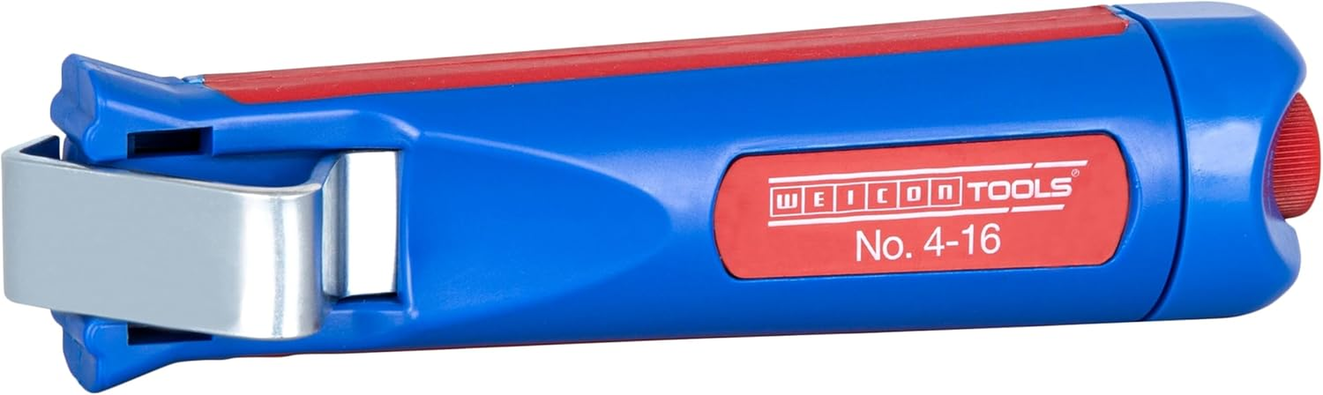 WEICON 50050116 Cable Knife 4-16, Blue/Red, One Size image number 5