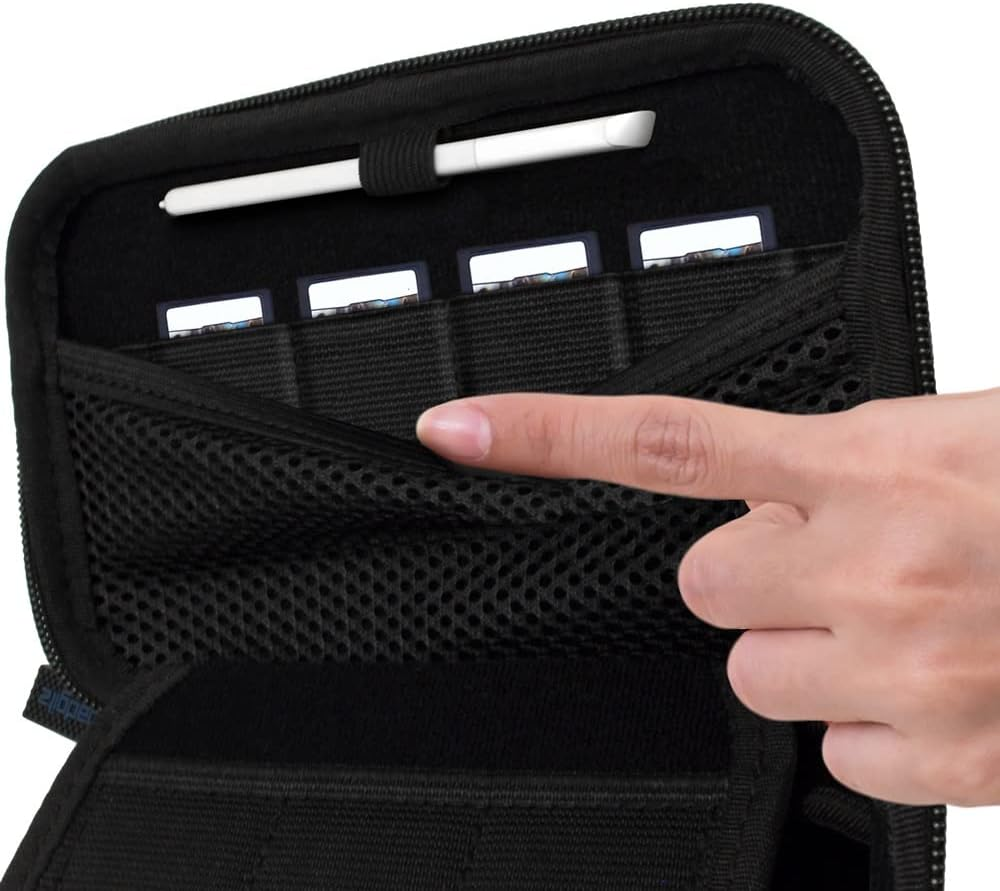 Igadgitz Black EVA Hard Travel Carry Case Cover for New Nintendo 3DS XL (All Versions) & 2DS XL 2017 with Clip on Carry Strap&hellip;