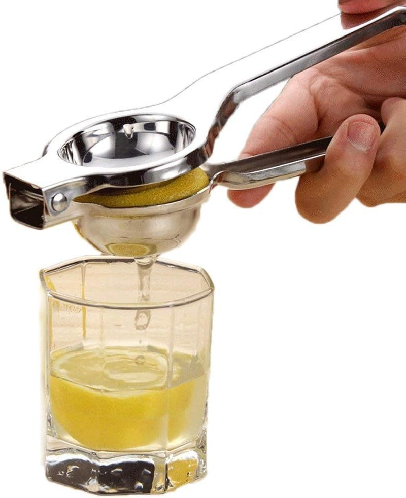 Lemon Squeezer - Stainless Steel Lime Juicers Anti-Rust and Durable, Easy to Extract All Lemon/Citrus Juice, Suitable for Home, Bar, Etc image number 4