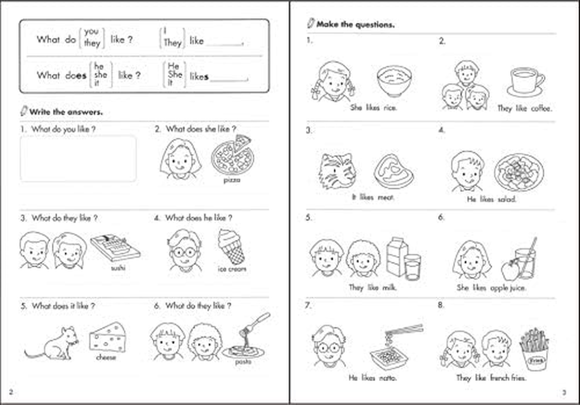 Everyday Verbs Workbook Level 1 English Teaching Material image number 1