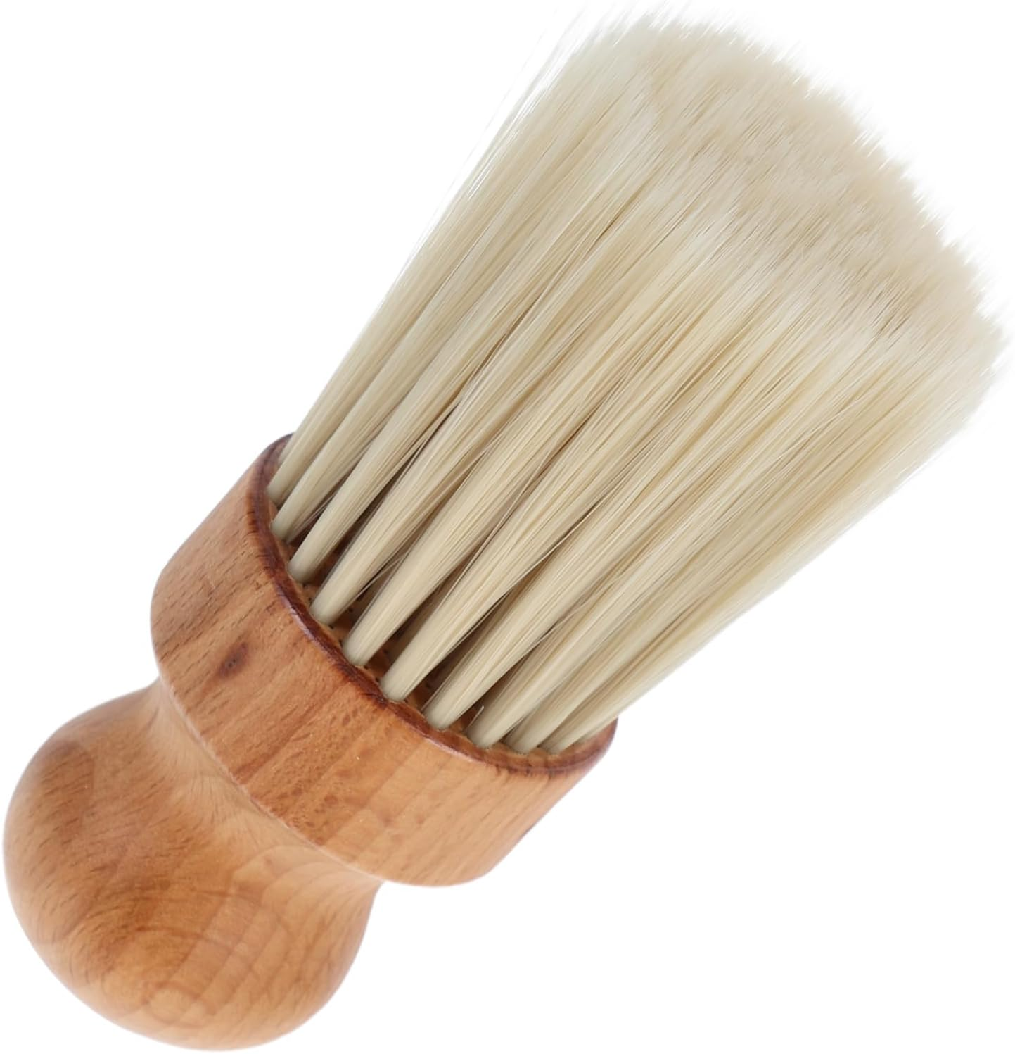 Outanaya Beech round Hair Brush Professional Barber Hair Cleaning Brush for Travel Smoothing Detangling