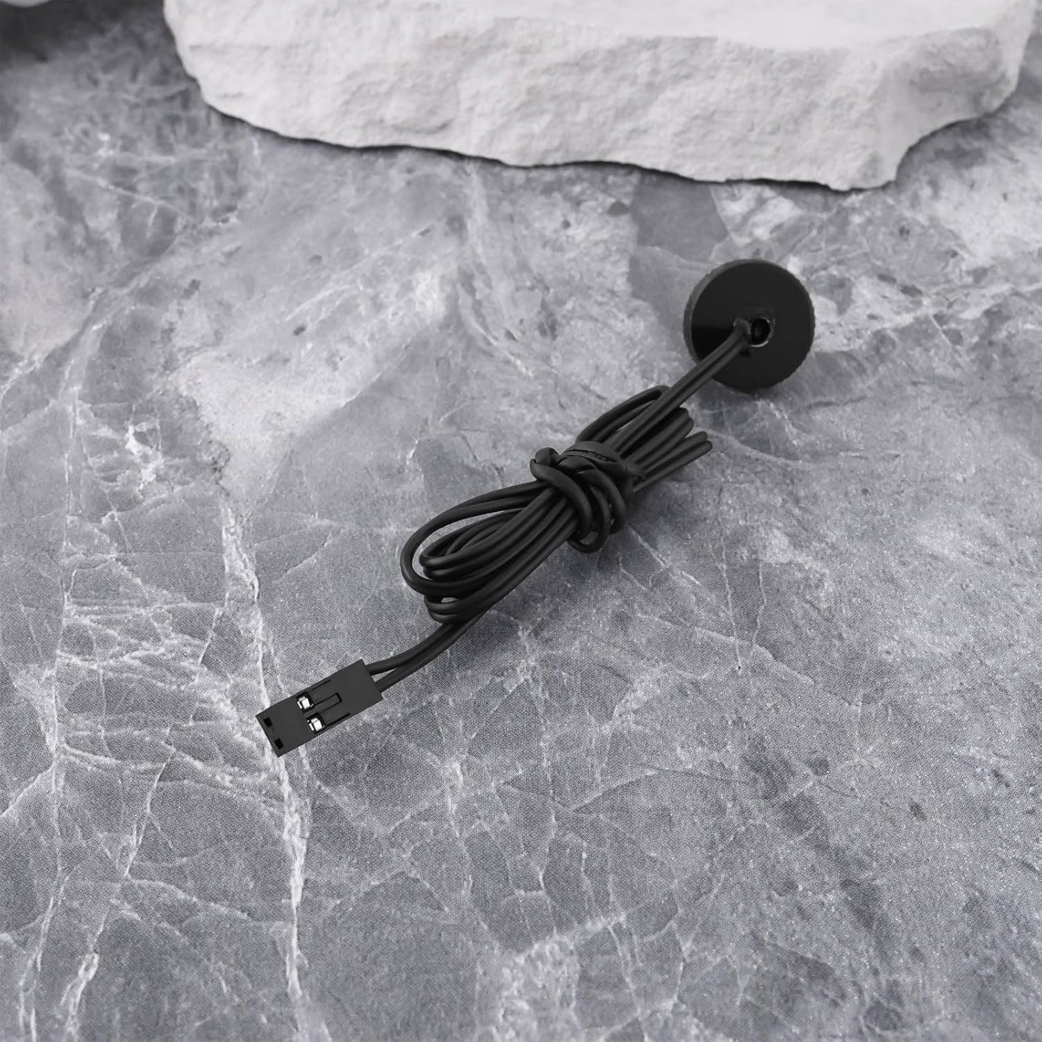 Emagtech 1Pc G1/4" Temperature Sensor Plug 2-Pin Du-Pont Terminal 10K Water Cooling Monitoring Fitting Connector 50Cm Wire image number 6