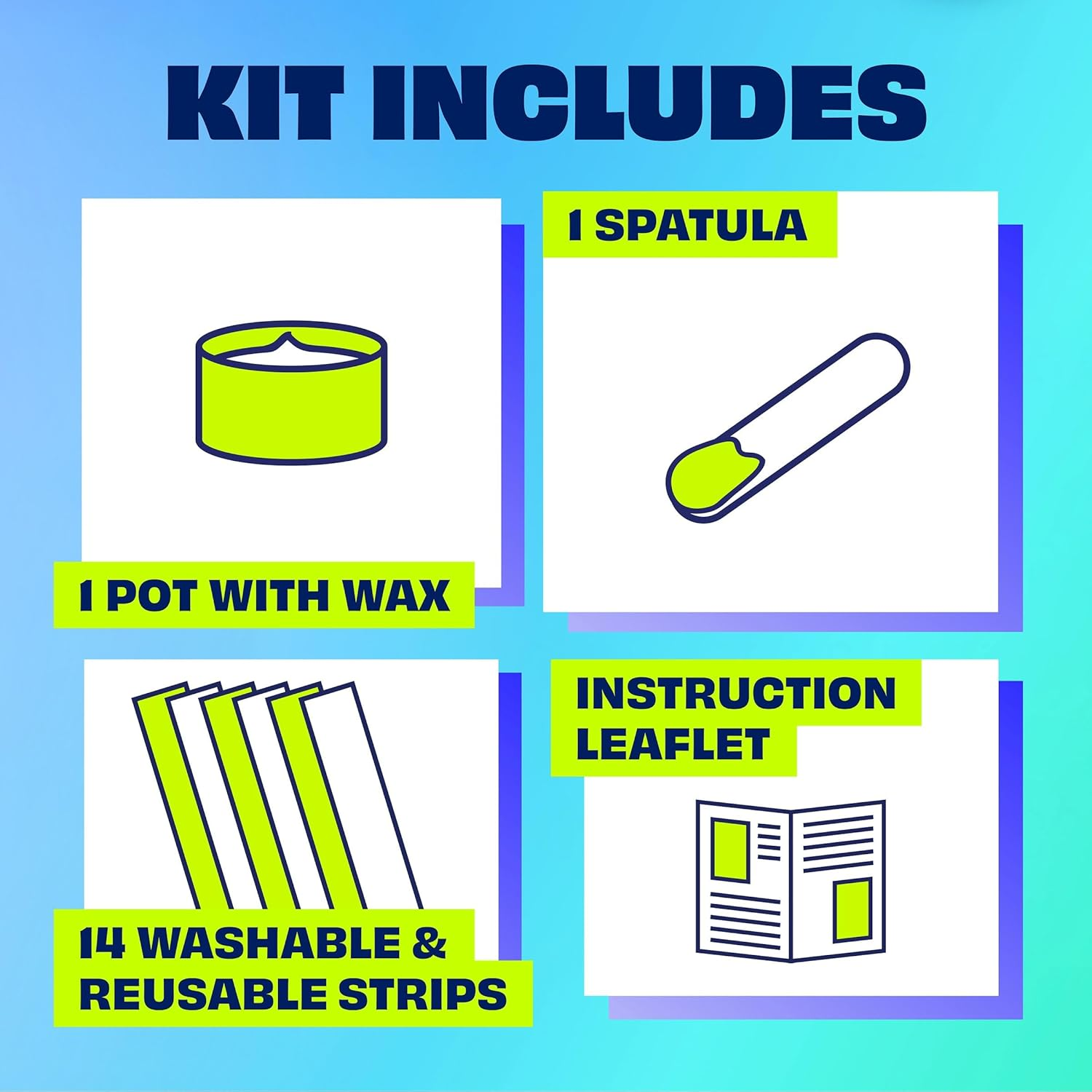 Nair Sugar Wax Hair Removal, 350Ml - Smooth Skin for Weeks, Natural Ingredients, Heat-Ready Formula, Works on Short Hair, Gentle on Skin - At-Home Waxing Kit image number 6