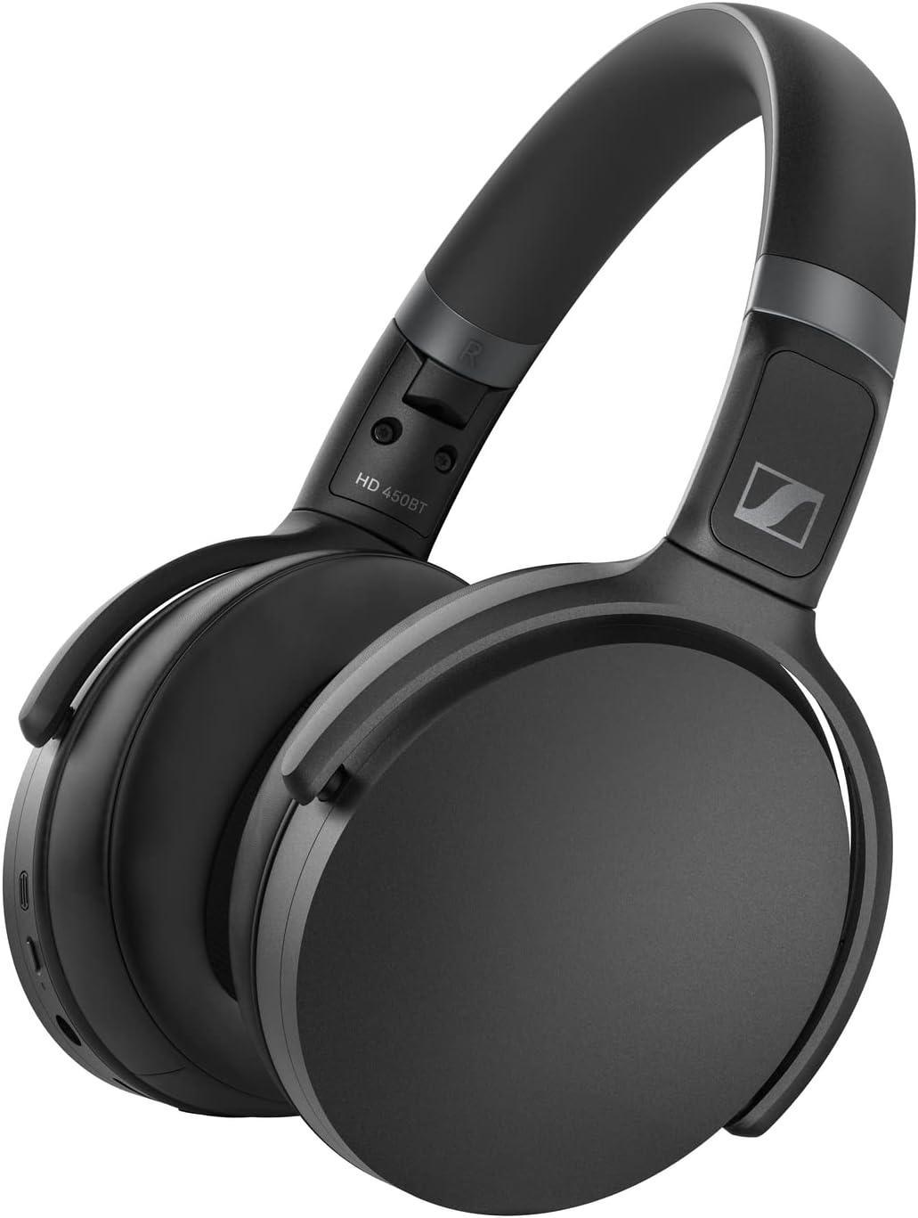 Sennheiser over Ear Noise Cancelling Wireless Headphones HD 450BT, Black