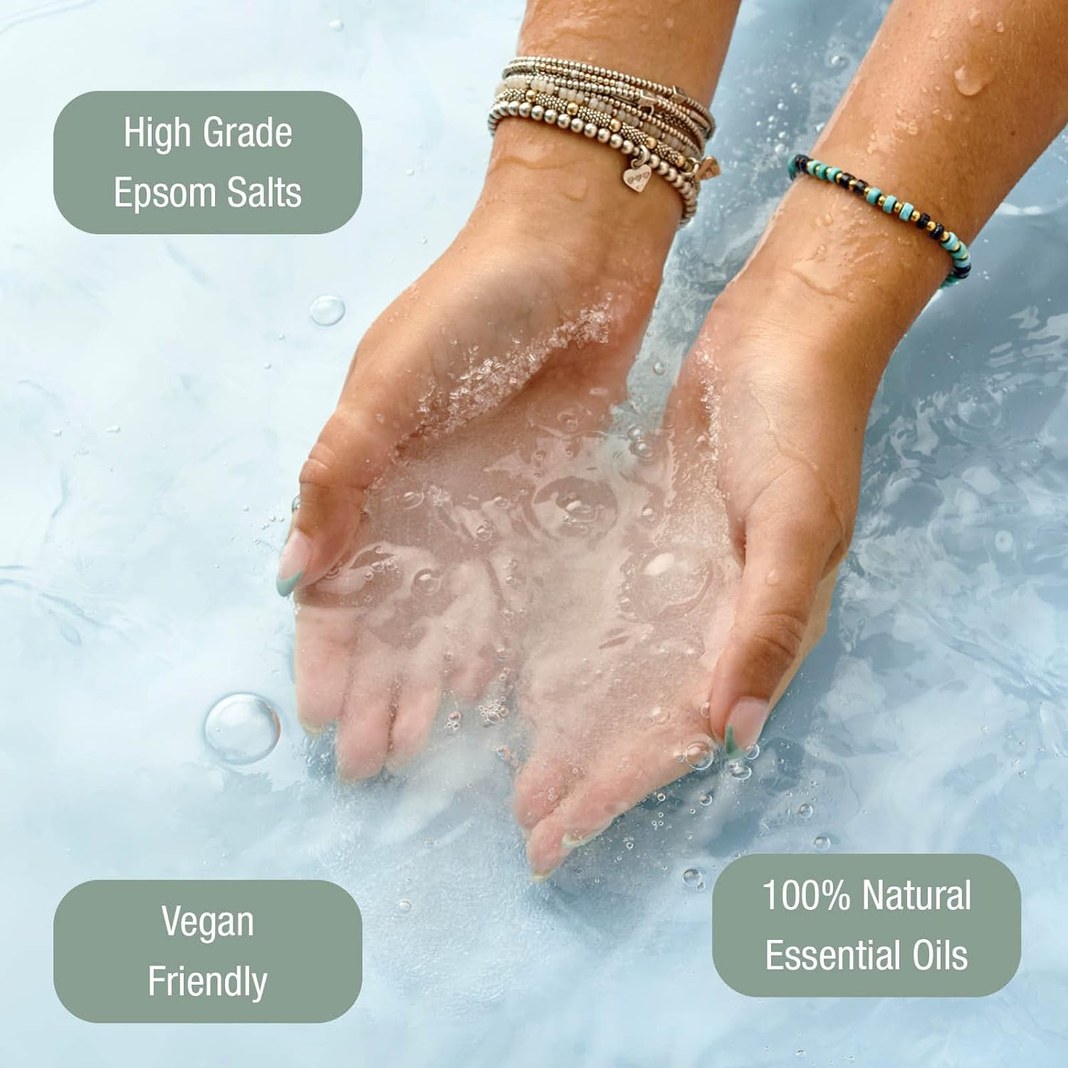 Drsalts+ Muscle Therapy Shower Gel with Epsom Salts, for Muscle Recovery with Eucalyptus and Ginger Essential Oils, 200 Ml image number 1