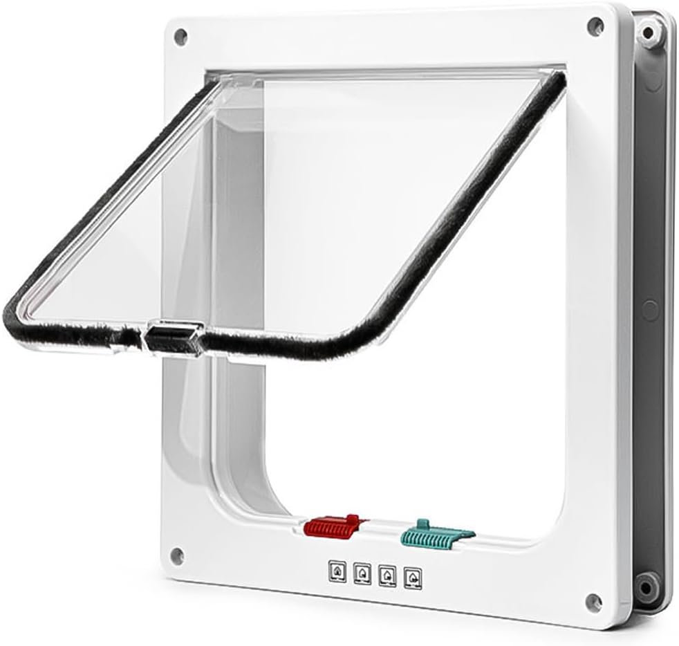 Sarini Door Control for Cats and Pets, in and Away Direction, 23.5 X 25 X 5.5 Cm, Suitable for Doors/Walls Indoor and Outdoor, Suitable for All Pets image number 6