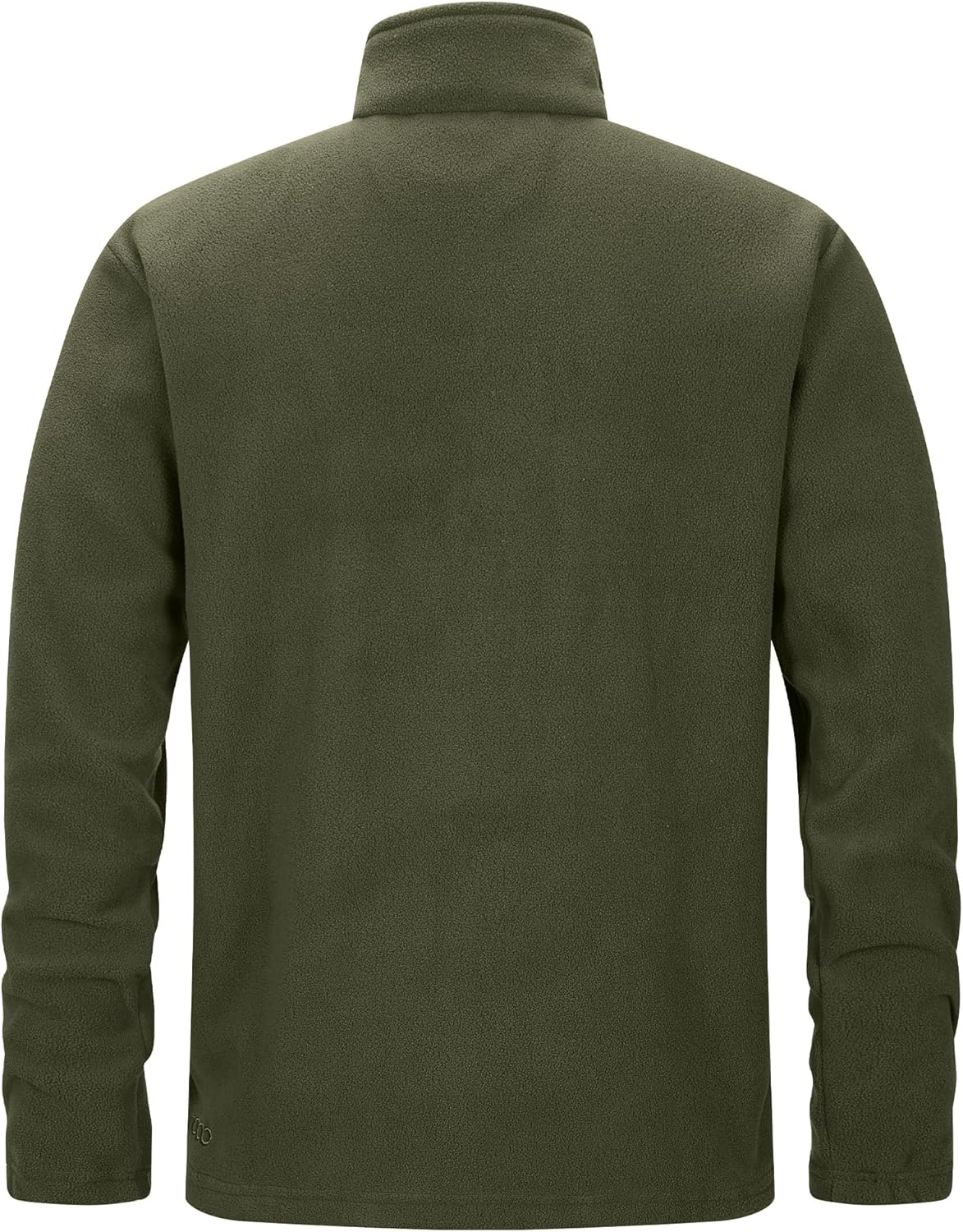 33,000Ft Mens Fleece Jacket Full Zip Outdoor Work Jacket Lightweight Warm Coat Long Sleeve Casual Sweater Thermal Fleece Jacket for Hiking Running Sport image number 4