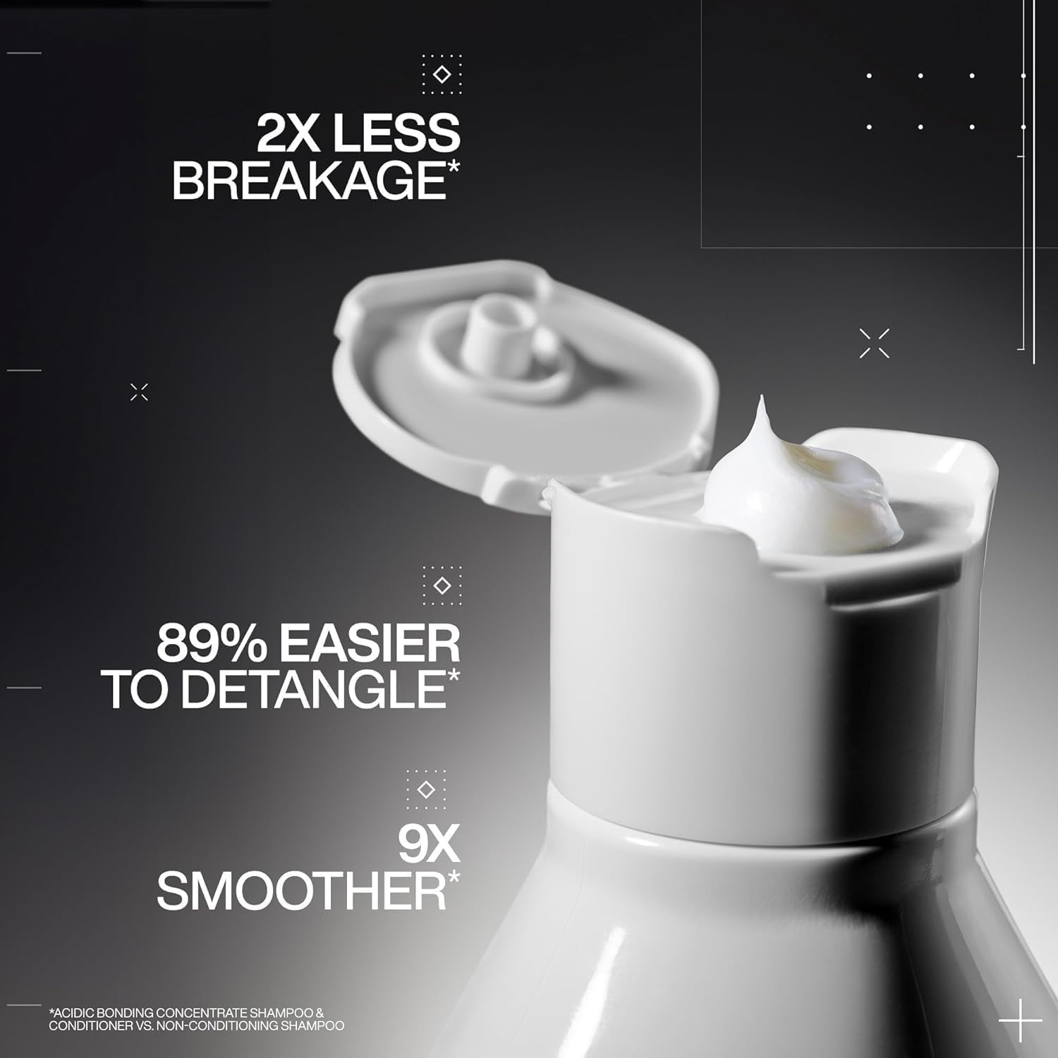 REDKEN - Acidic Bonding Concentrate Conditioner | Repair and Anti-Breakage Conditioner for Damaged Hair | Provides Maximum Repair, Intense Conditioning and Strengthens Weakest Areas | Bonding Complex