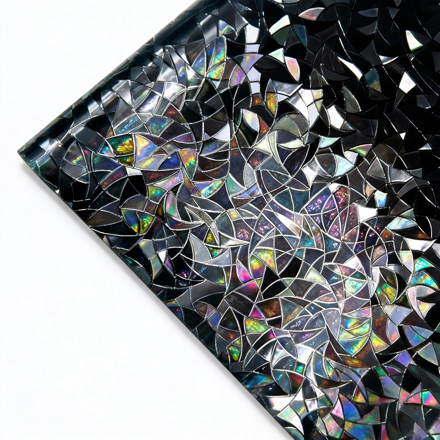 Frosted Textured Privacy Window Film - Static Cling（45Cm X 200Cm）