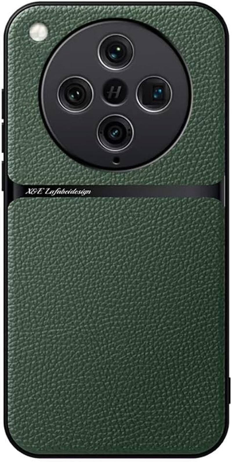 COMAKU Case for Oppo Find X8 Pro 5G, Premium Leather TPU Silicone Hybrid Texture Is Non-Slip and Shockproof Phone Case Cover - Dark Blue