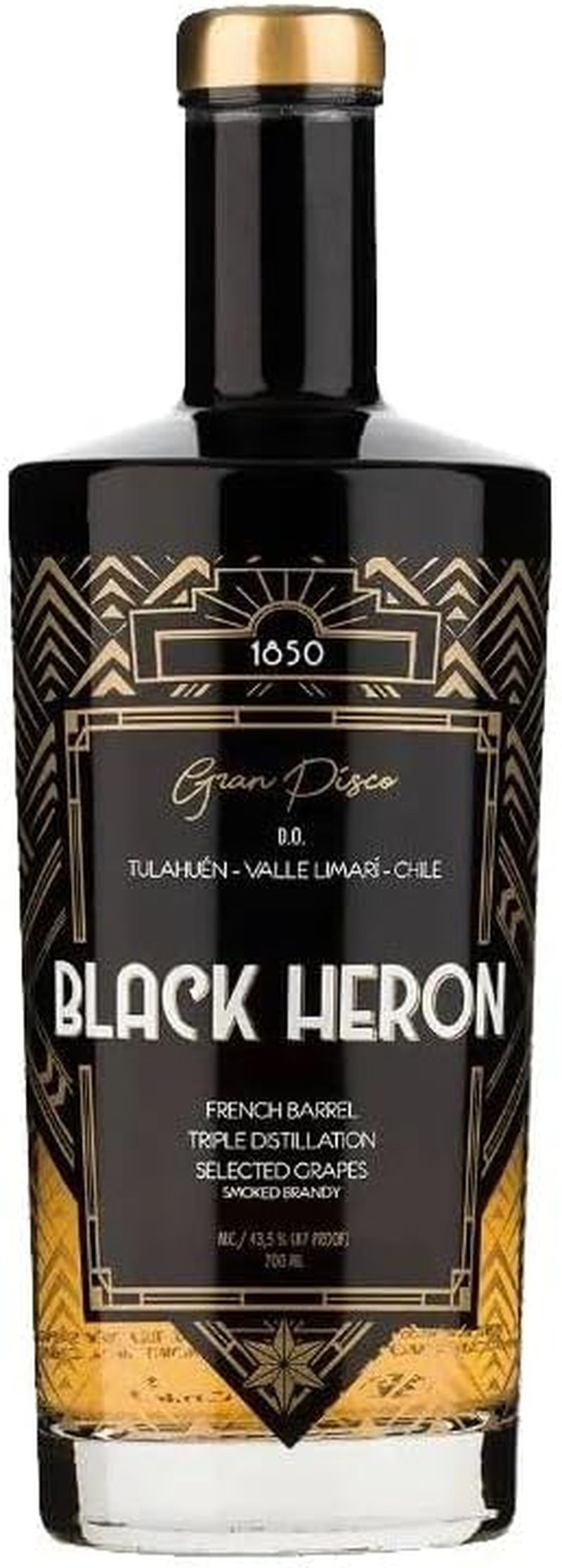 Pisco Ultra Prem Blk Heron 700Ml Bottle