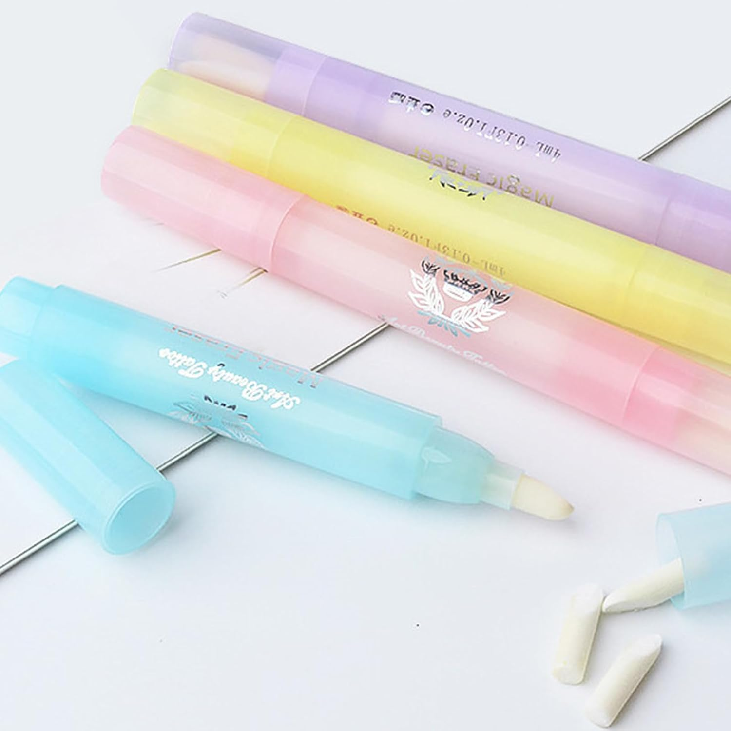 4Pcs Nail Polish Cleaning Pens，Quick-Clean, Efficient Remover ，Edge Corrector for Salon & Home image number 2