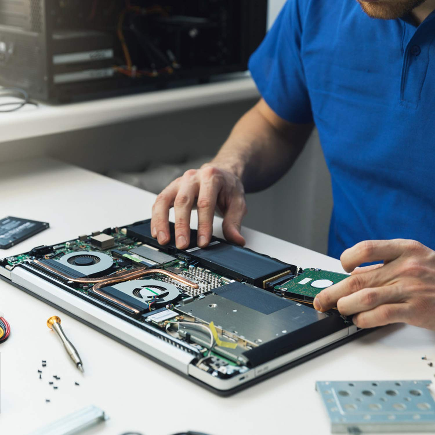 VAPKER 420Pcs Computer Screw Set PC Motherboard Screws Spacers for Universal Motherboard PC Case Fan CD-ROM Hard Disk Notebook image number 6