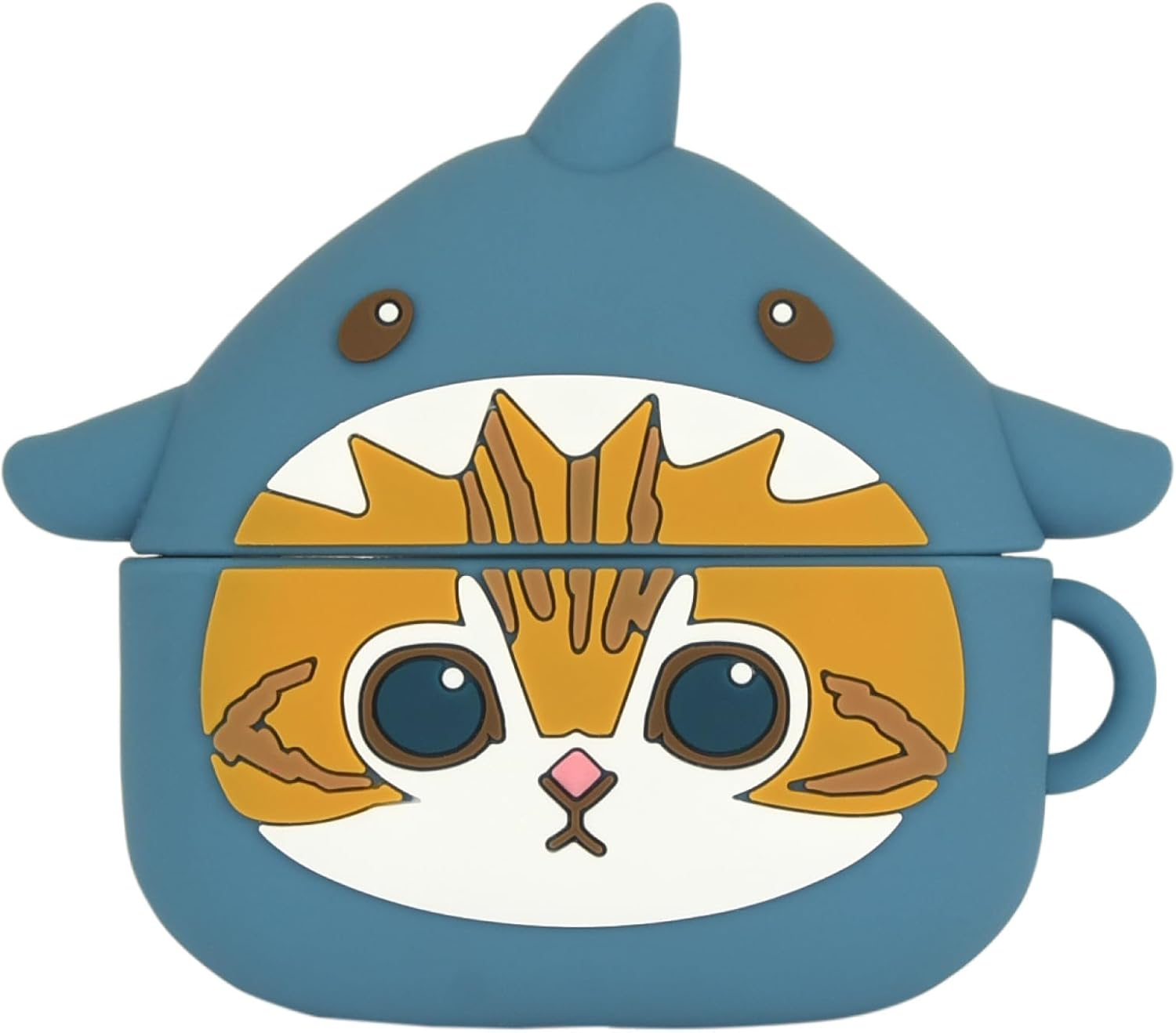 Gourmandies MOFU-15A Shark Nyan Silicone Case Compatible with Airpods Pro (2Nd Generation) image number 6