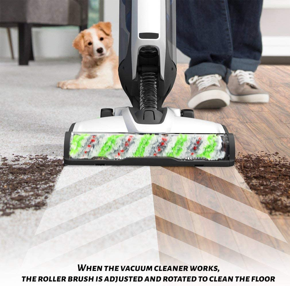 For Bissell Crosswave Pet Pro, Replacement Parts 2306A & Crosswave 1785 Series, 3 Pack 2460 Multi-Surface Pet Pro Brush Rolls + 3 Pack 1866 Vacuum Filters + 1 Pack Clean Brush，Compare to Part 1613568, 1608684 image number 6