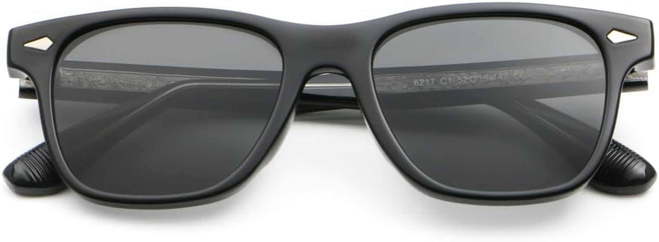 Square Sunglasses Men Women UV400 Eyewear Fashion Sunglasses CP Frame Glasses Acetate Temple