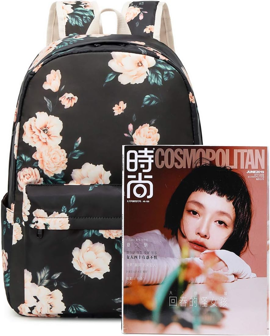 JIANYA School Backpack for Teen Girls School Bags Lightweight Kids Girls School Book Bags Backpacks Sets