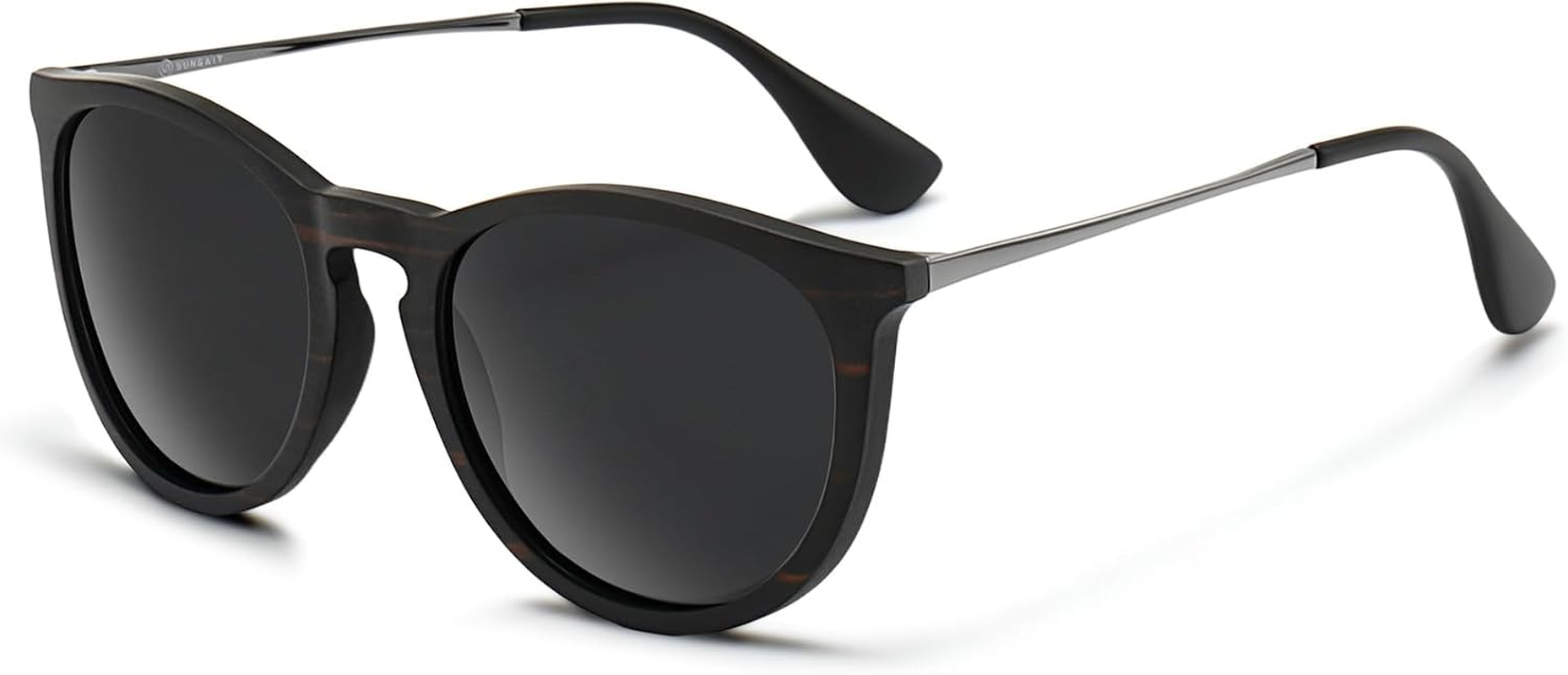 SUNGAIT Vintage round Sunglasses for Women Classic Retro Designer Style