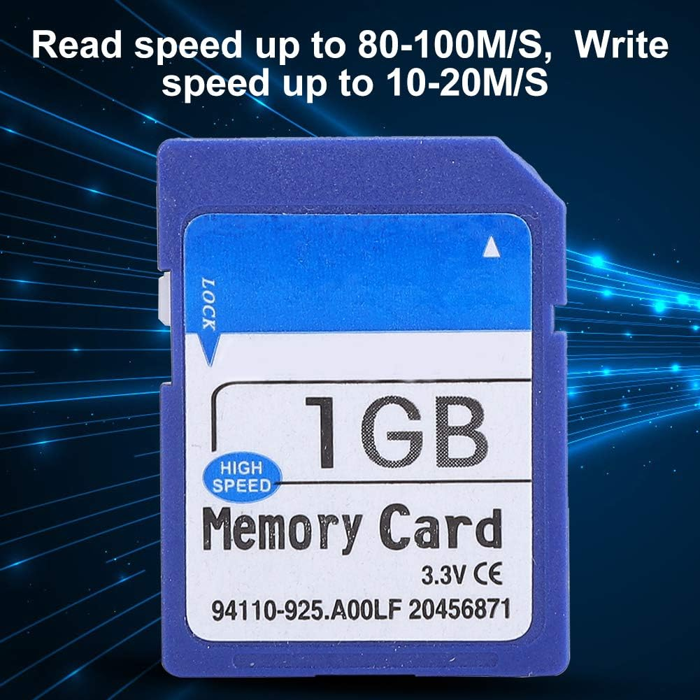 Ejoyous High-Speed Memory Card (1G/2G/8G/16G/32G/64G Optional) Read Speed 80-100M/S Write Speed 10-20M/S, Compatible with Mp3/Mp4/Camera/Slr/Game Console/Card Speaker (1G) image number 2