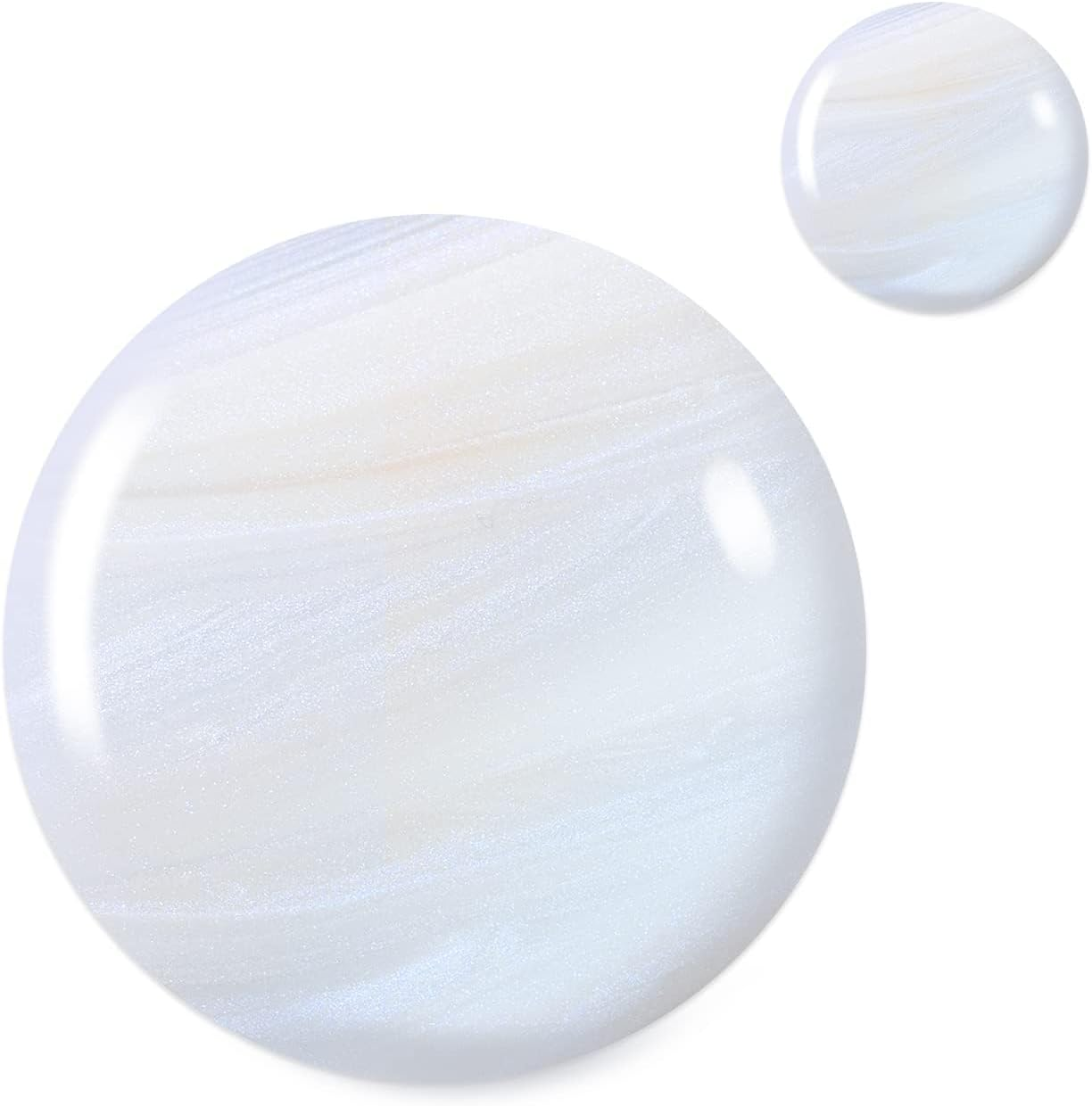 Beetles Gel Polish Gel Nail Polish, 1 Pcs 15Ml Pearl Crystal Snowflakes Glitter White Gel Polish Soak off Shimmer Nail Art Manicure Salon Diy Home Uv Gel Nail Art Design