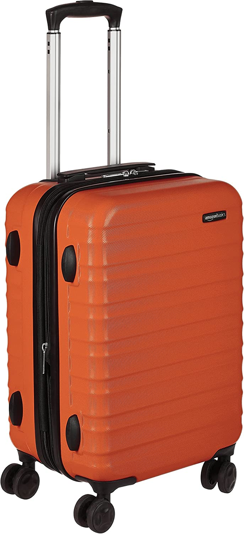 Amazon Basics Hardside Expandable Spinner Suitcase, Orange, 55Cm Carry-On image number 2