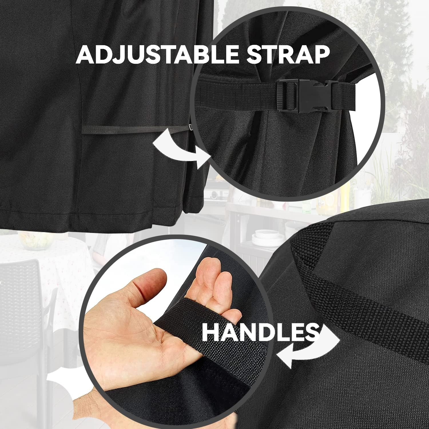 Outdoor Prep Table Cover - Waterproof, Stainless Steel Top Cover for 52 Inch Keter Unity XL Portable Outdoor Table, Compatible with 52 Inch Outdoor Utility Cart and Storage Cabinet image number 1