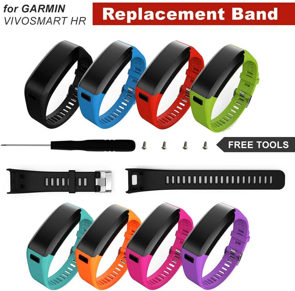 Replacement Band Bracelet for Fitness Tracker Watch Garmin VIVOSMART HR image number 1