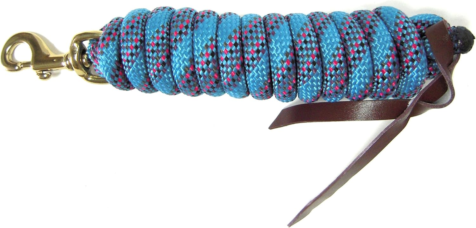 Hamilton Cowboy Braided Rope Lead, Tan, 5/8" Thick X 10' Long image number 2