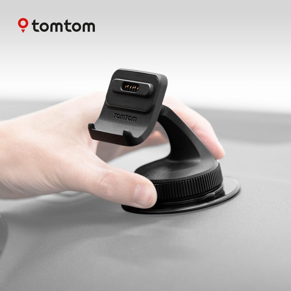 Tomtom Sat Nav Windscreen Active Mount, Magnetic Premium Mount, Compatible with Selected Models with 7" Screen and USB-C Port (Check Compatibility List Below) image number 3