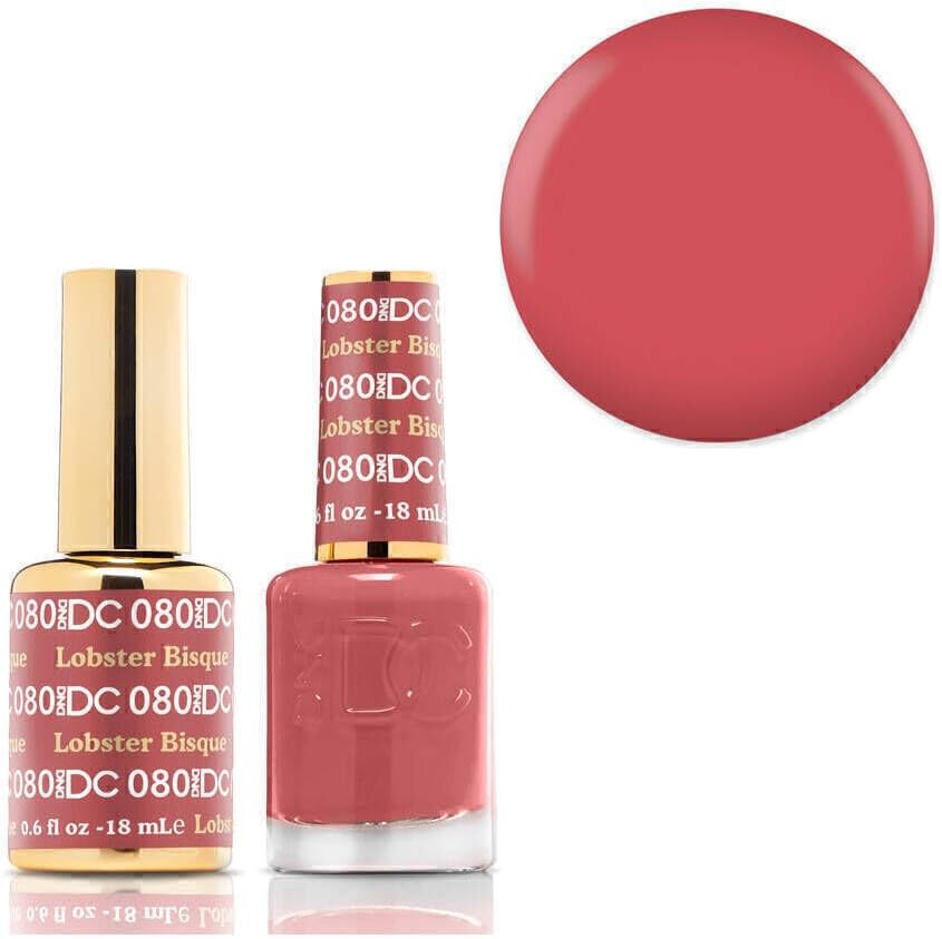 DND 080 Lobster Bisque - DC Collection Gel & Lacquer Duo 18Ml