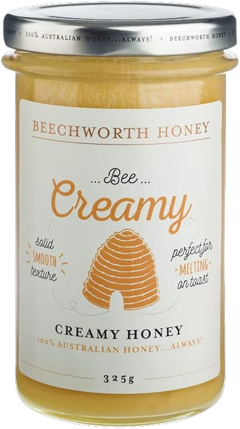 Beechworth Honey Australian Creamed Honey Jar 325G